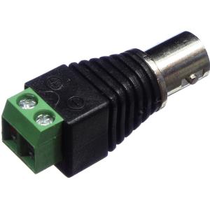 Разъем BNC(G) зажим на провод, 2 зажима под винт