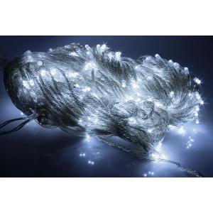 Гирлянда 320 СВД, падающий дождь, белая штора 3х3 метра