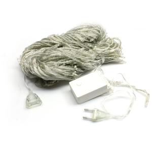 Гирлянда 320 СВД, падающий дождь, белая штора 3х3 метра