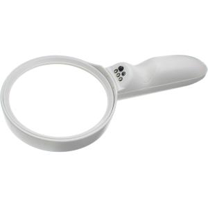 Лупа 108мм 21мм с подсветкой 3свд, 1свд УФ 2/5Х MG6B-7