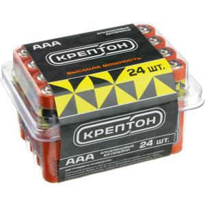 Батарейка КРЕПТОН LR3 1.5V ALK BOKS 24