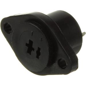 Гнездо акустики точка/тире установочное в корпус/на панель