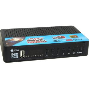 Приставка ТВ цифровая DVB-T2 OTAU T90 Wi-Fi/HD-плеер