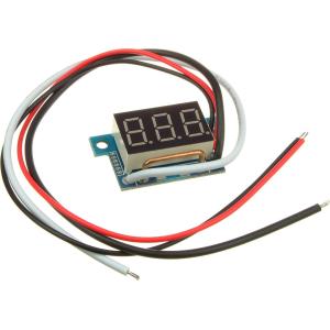 Модуль амперметра 10А красный