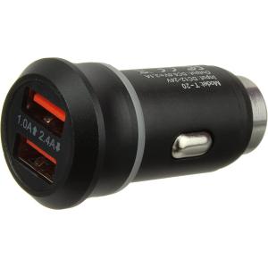 Зарядное устройство вход штекер прикуривателя, выход USB(G) 5V 1/2.4A 