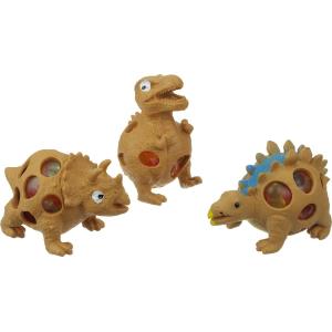 Игрушка антистресс Динозаврики, с шариками