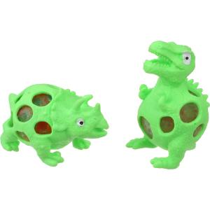 Игрушка антистресс Динозаврики, с шариками