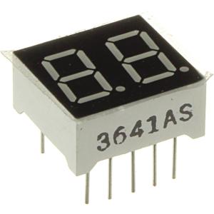 LED индикатор 0.36", красный OA, KEM-3621AR