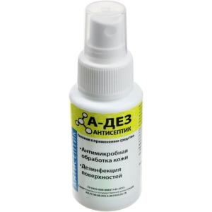 А-дез антисептик, 50мл, кнопочный распылитель