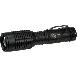 Фонарь подствольный с ZOOM 1 свд выносная кнопка P-Q-101-T6 220В бат3ААА