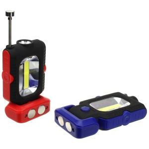 Фонарь 1СВД/1свд технология COB большой угол обхвата, обрезиненный 3ААА, 3 магнита, указка