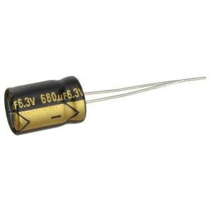 Конденсатор 680/6.3V d8 h12 105C (LZ для компьютера)