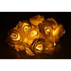 Гирлянда 20 свд, 3 метра, розы, белая