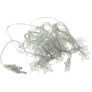 Гирлянда 30 свд, 3 метра, звезды, синяя