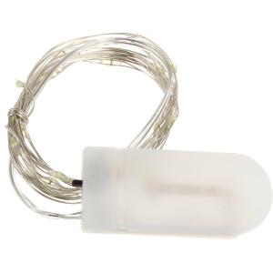 Гирлянда "Роса" 20 СВД 2 метра, белый цвет, батарейки 2032*2 (не входят)