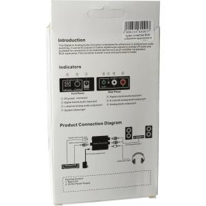 Аудио конвертер BMG цифрового аудиосигнала в аналоговый (RCA)