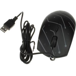 Мышь проводная Maze USB оптическая black
