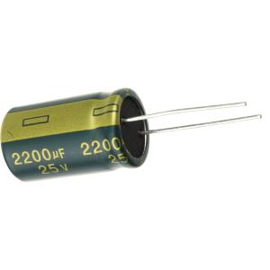 Конденсатор 2200/25V 105C d16 h26 (Teapo для компьютера)