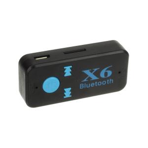 Адаптер Bluetooth Aux, BT-X6 microSD, громкая связь
