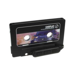 Адаптер кассетный AUX для магнитол microSD Bluetooth