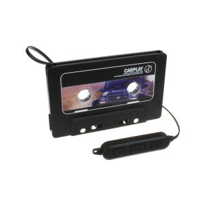 Адаптер кассетный AUX для магнитол microSD Bluetooth