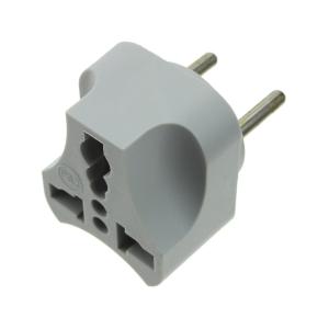 Адаптер сетевой евро 16А серый PS2