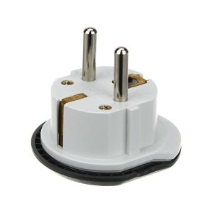 Адаптер сетевой КТ605 50*55мм с заземлением