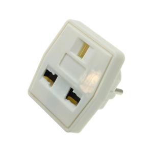 Адаптер сетевой универсальный Jett, медный контакт, белый