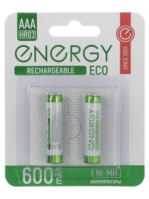 Аккумулятор 1.2V 0.6Ah AAA Energy Eco BL2 упаковка 2шт