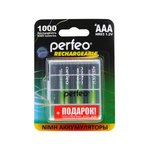 Аккумулятор 1.2V 1.0Ah AAA Perfeo Ni-Mh