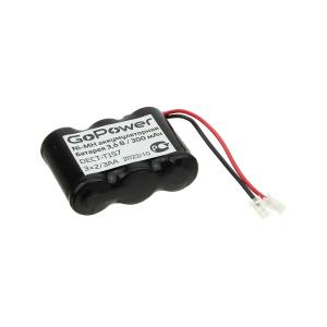 Аккумулятор 3.6V 0.3Ah GoPower Ni-Mh T157 