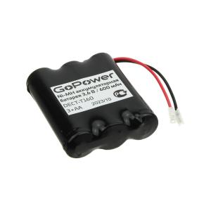 Аккумулятор 3.6V 0.6Ah GoPower Ni-Mh T160