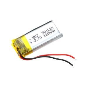 Аккумулятор 3.7V 0.11Ah Li-Po 501225 с контролером