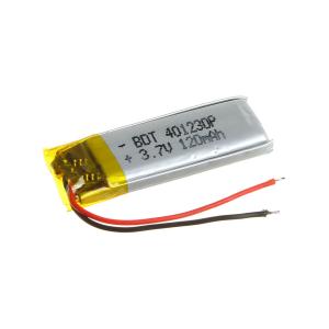 Аккумулятор 3.7V 0.12Ah Li-Po 401230