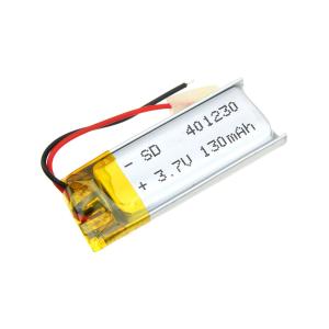 Аккумулятор 3.7V 0.130Ah Li-Po 401230