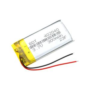 Аккумулятор 3.7V 0.3Ah Li-Po 402040 