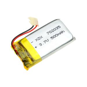 Аккумулятор 3.7V 0.500Ah Li-Po 702035