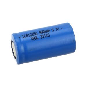 Аккумулятор 3.7V 0.9Ah Li-ion 18350, плоский плюс
