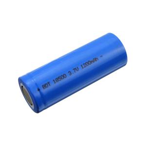 Аккумулятор 3.7V 1.2Ah Li-ion 18500 