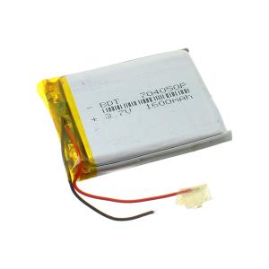 Аккумулятор 3.7V 1.6Ah Li-Po 704050