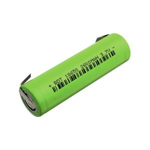 Аккумулятор 3.7V 2.6Ah Li-Ion 18650 с отводами