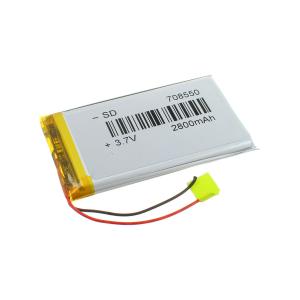 Аккумулятор 3.7V 2.8Ah Li-Po 708550