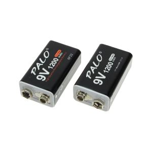 Аккумулятор 9V 1.2Ah 6F22 Palo (2 штуки) 
