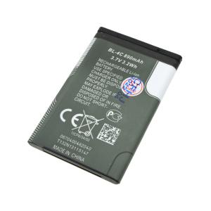 Аккумулятор совместимый с Nokia (BL-4C) 3.7V 0.89Ah (блистер)