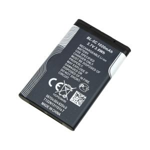 Аккумулятор совместимый с Nokia (BL-5C) 3.7V 1.02Ah 