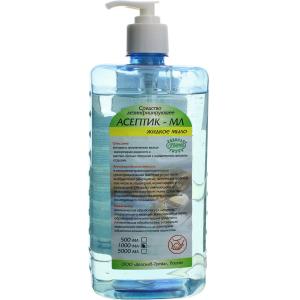 Асептик-МЛ (жидкое мыло) 1л с дозатором