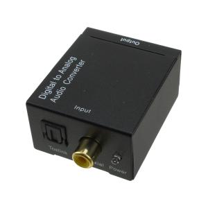 Аудио конвертер BMG цифрового аудиосигнала в аналоговый (RCA)-output, с блоком питания
