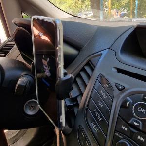 Автомобильный держатель в дефлектор воздуховода, 360 градусов