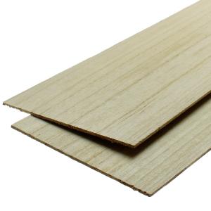 Бальза 2 листа 1,5х100х500мм, случ. срез, средняя плотность