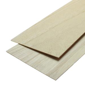 Бальза 2 листа 1х100х500мм, случ. срез, средняя плотность